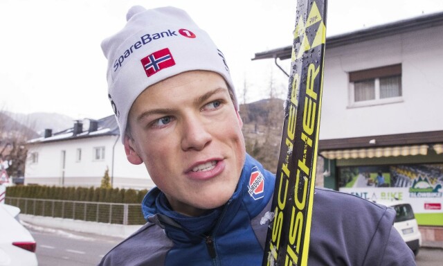 Toblach, Italia 20181231.
Johannes Høsflot Klæbo på hviledagen i Toblach siste dag i 2018
Foto: Terje Pedersen / NTB scanpix